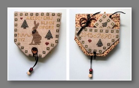Christmas Hare Needle Case